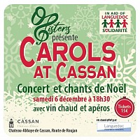 notre affiche pour le concert