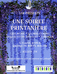 Une soirée printanière