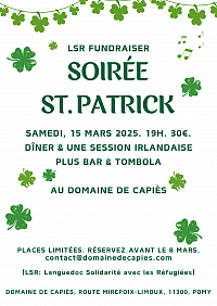 St. Patrick's Day Benefit for LSR