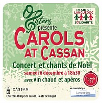 notre affiche pour le concert